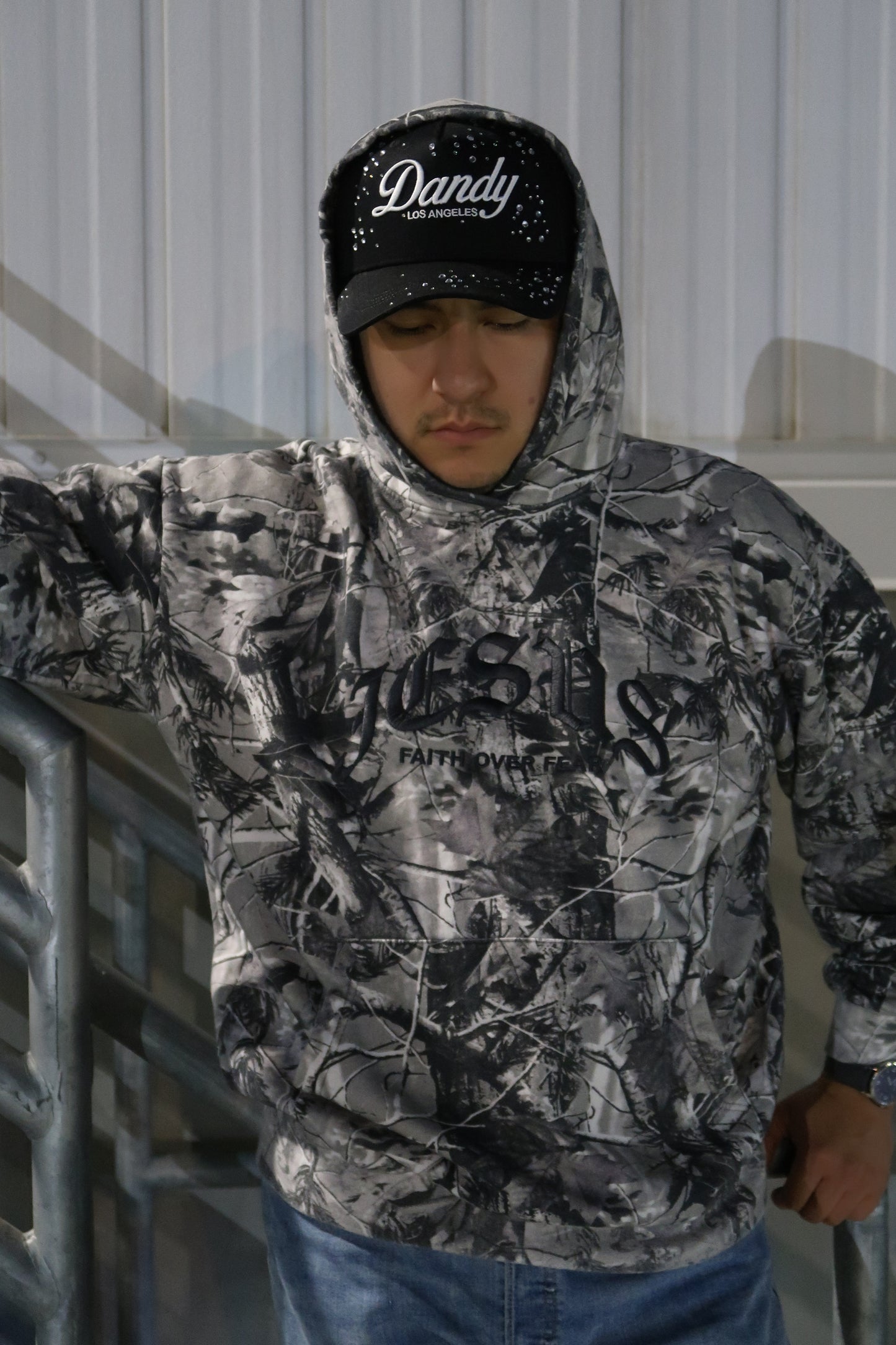 Jesus Faith Over Fear Hoodie